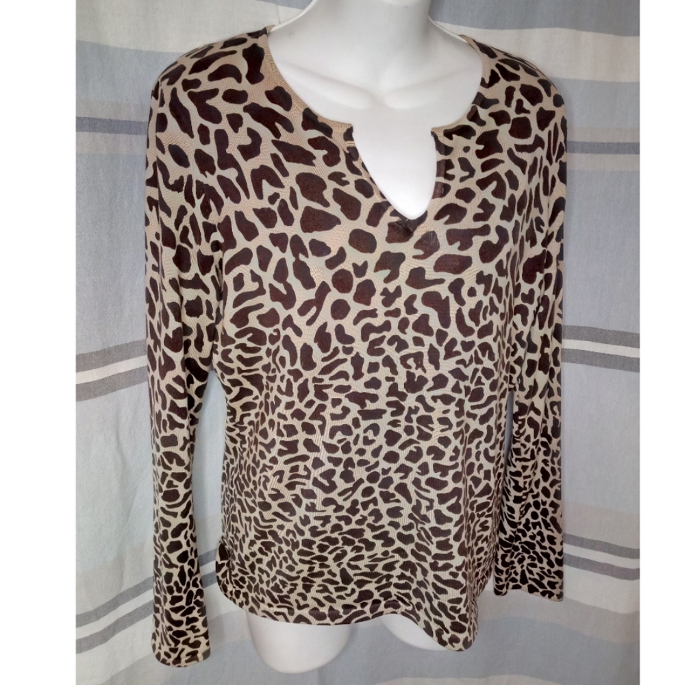 TALBOT'S Cheater Print | Size M